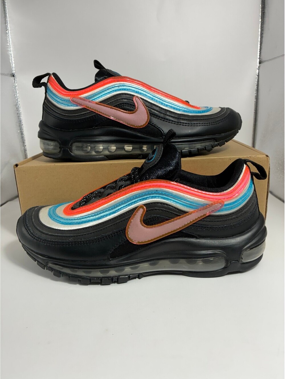 Size 6.5m/8w - Nike Air Max 97 On Air Neon Seoul
